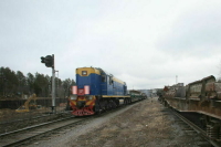 В результате ДТП под Новосибирском с участием локомотива и КамАЗа погиб один человек