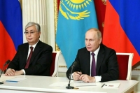 Путин заявил, что Россия высоко ценит первый после переизбрания визит Токаева