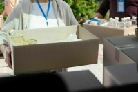 Жители Подмосковья передали новую партию гуманитарной помощи военным в Донецк