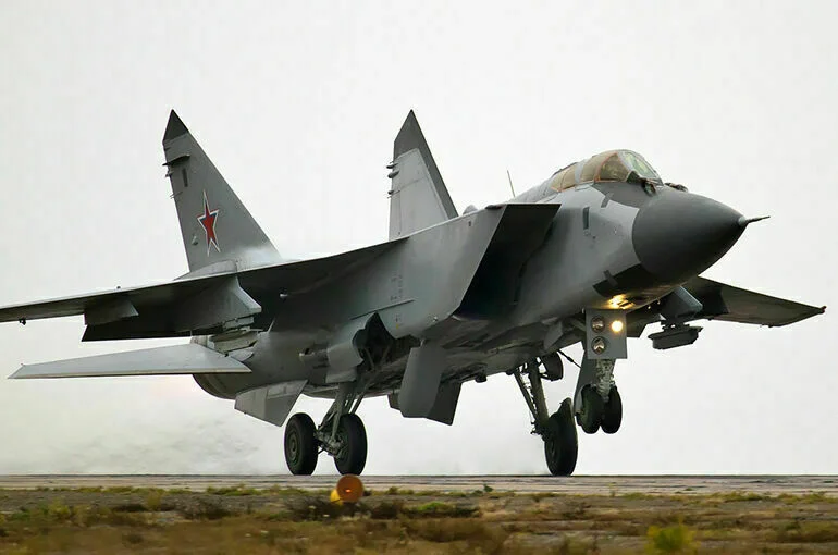 В Приморье разбился истребитель МиГ-31