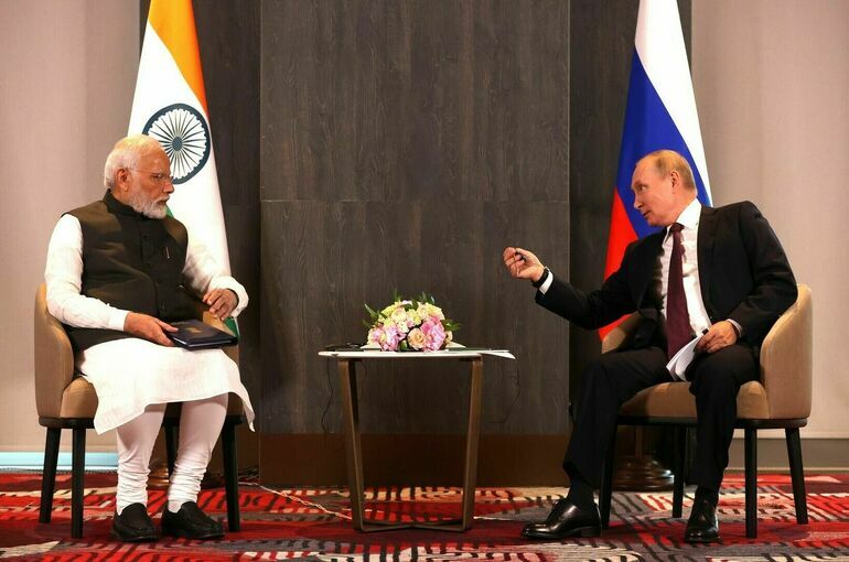Путин и Моди обсудили перспективы взаимных инвестиций России и Индии