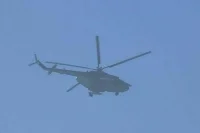 В Магаданской области при посадке загорелся Ми-8