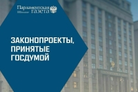 Какие законы Госдума приняла 20 декабря