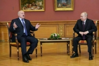 Путин и Лукашенко начали переговоры в Русском музее