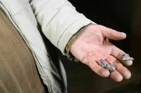 В Ростовской области нашли предмет, похожий на обломок ракеты