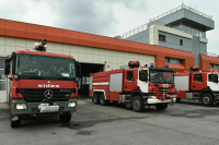 При пожаре в магазине на западе Москвы пострадал человек