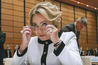 Матвиенко: Сенаторы скорректируют работу в соответствии с Посланием Президента