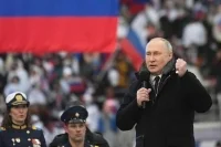 Путин заявил, что народу России нет равных, когда он един