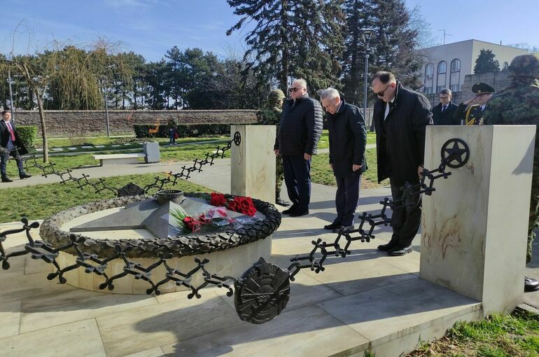 В Сербии почтили память советских солдат