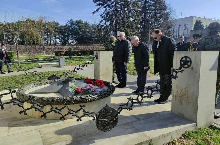 В Сербии почтили память советских солдат