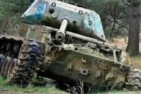 В Берлине полиция не остановила уничтожение цветов на российском танке