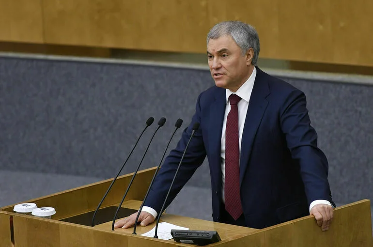 Володин предложил продолжить работу над законопроектом о защите семьи
