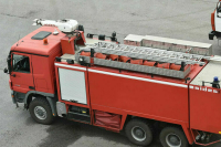 На западе Москвы загорелось здание кафе