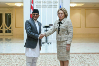 Матвиенко: Россия заинтересована в развитии многовекторных отношений с Непалом