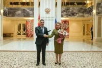 Валентина Матвиенко встретилась с президентом Киргизии Садыром Жапаровым