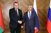 Володин встретился с главой МИД Белоруссии Алейником