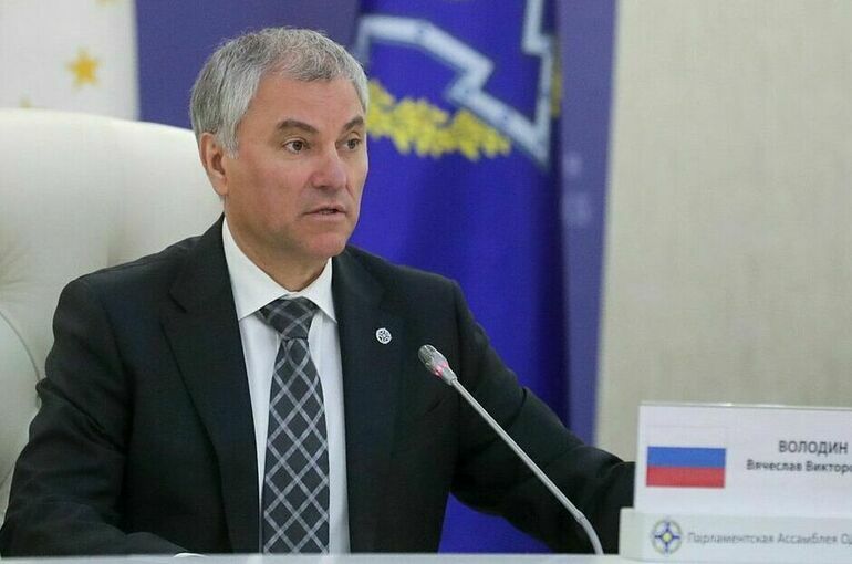 Володин рассказал о результатах работы ПА ОДКБ
