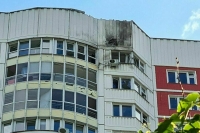 Очевидцы рассказали о взрывах во время атаки беспилотников на Москву