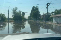 В районе Каховской ГЭС полностью затоплены три населенных пункта