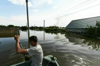 Число подтопленных домов в Херсонской области увеличилось в 1,5 раза