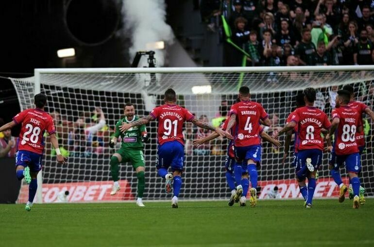 Футболисты ЦСКА стали 8-кратными обладателями Кубка России