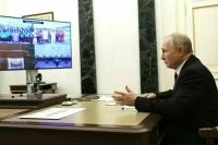 Путин открыл движение по новому участку трассы М-4 «Дон»