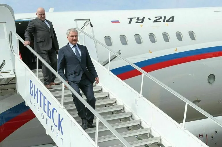Володин прибыл в Витебск