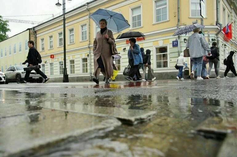 Городские службы Москвы перевели в режим повышенной готовности из-за ливней