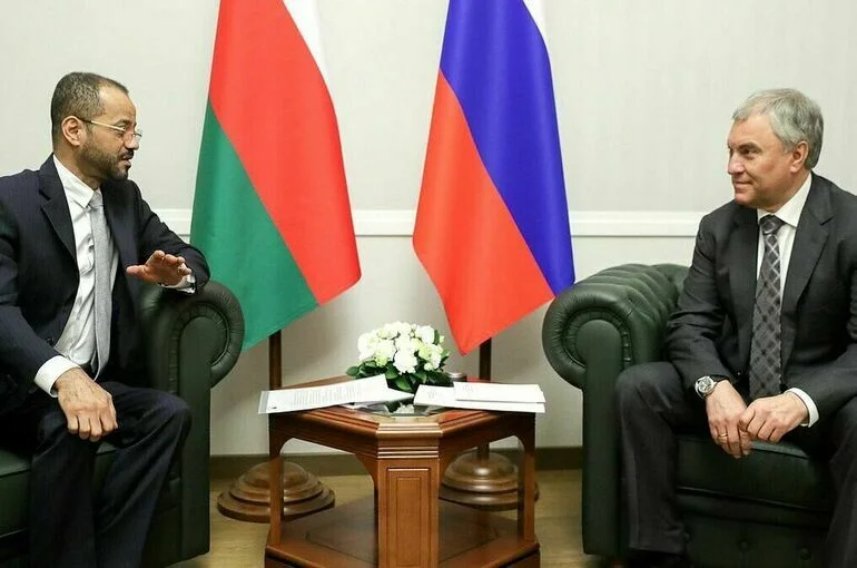 Володин встретился с главой МИД Омана