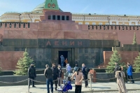 В Москве мужчина попытался поджечь Мавзолей Ленина
