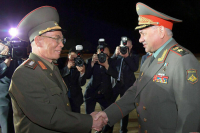 Военная делегация во главе с Шойгу прибыла в КНДР