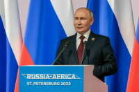Путин: Россия с оптимизмом смотрит в будущее отношений со странами Африки