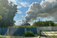 В Воскресенске локализовали пожар в цеху по производству аккумуляторов