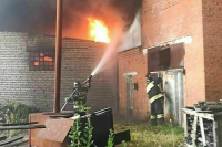 Пожар в подмосковной Яхроме удалось локализовать