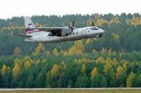 В Якутии у грузового самолета Ан-24 при посадке повредилось шасси