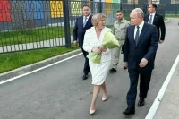 Путин посетил родину предков в Тверской области