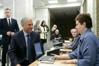 Володин проголосовал на выборах мэра Москвы