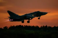 В Волгоградской области разбился Су-24
