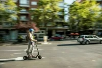 В Казахстане полицейские встали на электросамокаты 