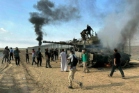 В ХАМАС заявили о запуске 150 ракет по израильскому городу Ашкелон