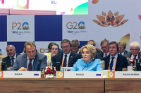 Матвиенко выступила за демократизацию международных финансовых институтов