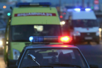 В Мытищах автобус столкнулся с маршруткой