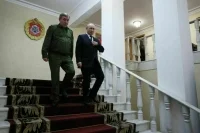 Путин посетил штаб Вооруженных сил в Ростове