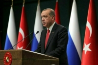 Эрдоган заявил, что Турция готова выступить гарантом для Палестины