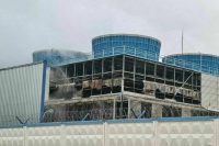 На северо-западе Москвы загорелась ТЭЦ