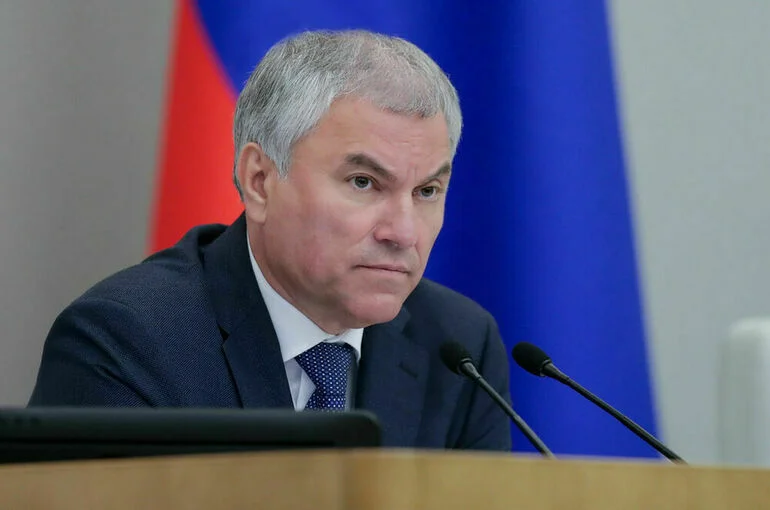 Володин рассказал о вступающих в силу законах