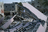 На юг сектора Газа переместились около 1,4 миллиона человек