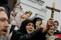 В монастырь канонической УПЦ на западе Украины пришли украинские силовики