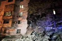 В Астрахани частично обрушился пятиэтажный жилой дом