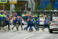 Почти 140 человек доставили в полицию после драки на стройке в Москве